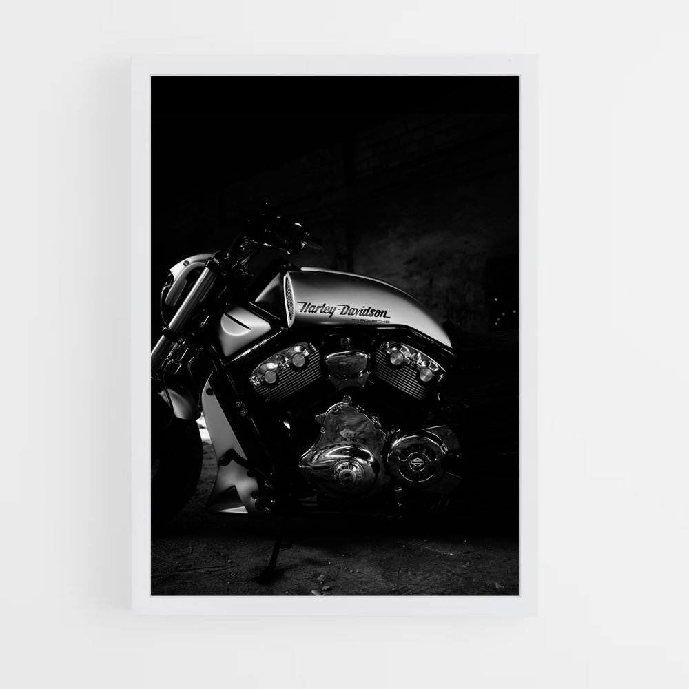 Poster Ombres de la V-Rod – affiche Harley-Davidson (vue 3)